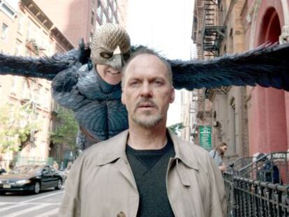 Michael Keaton, em 'Birdman'.