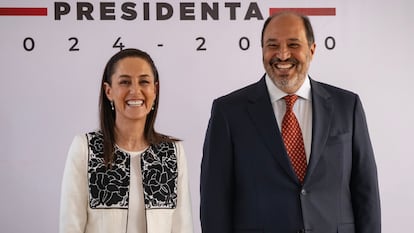 Claudia Sheinbaum y Lázaro Cárdenas Batel