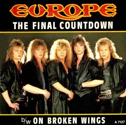  

	Kitsch & Brushing
	

	The Europe. Final Countdown.
	
	La épica del rock suele jugar a veces malas pasadas, se llamen Queen o Iron Maiden, y su estética, como en este caso, más propia de un cartel publicitario de peluquería para seguidores del brushing y la decoloración exprés. Hasta podrían ser repescados para una ópera rock de tema wagneriano o un episodio de Juego de Tronos.