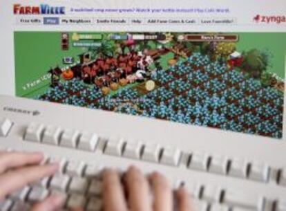 Usuario de &#039;Farmville&#039;, creado por Zynga.