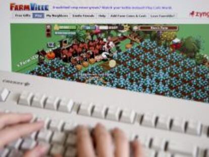 Usuario de &#039;Farmville&#039;, creado por Zynga.