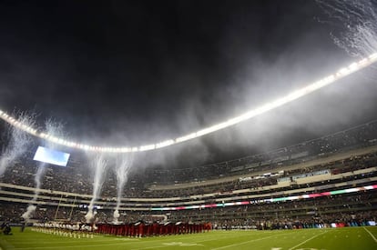 El partido de NFL de 2016 en el estadio Azteca.