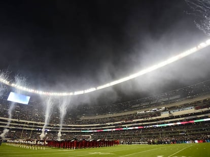 El partido de NFL de 2016 en el estadio Azteca. 