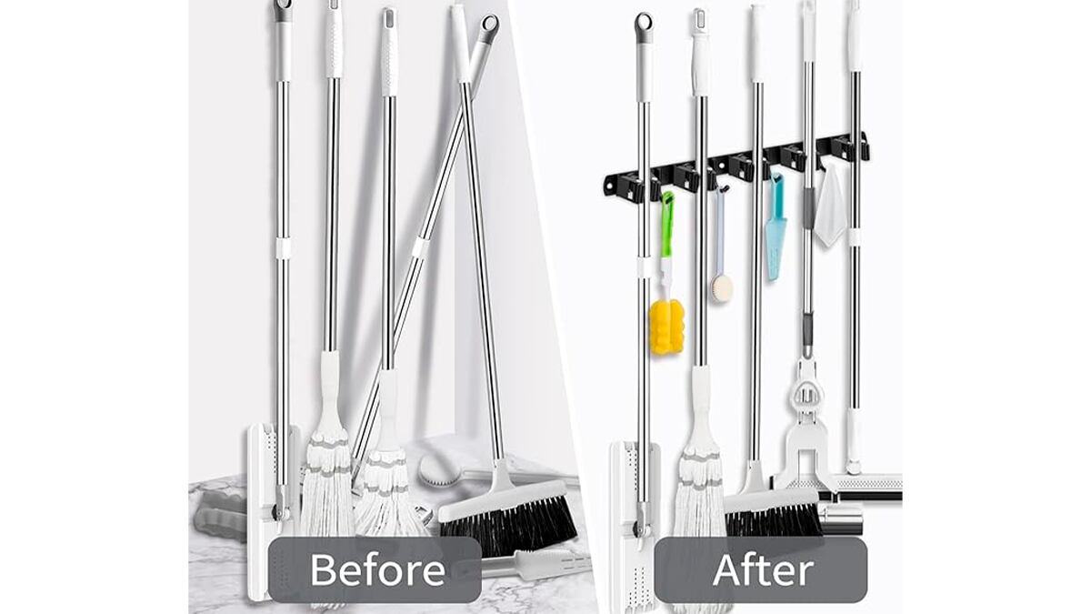 5 soportes y 4 enganches.