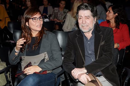 Jimena Coronado y Joaquín Sabina, en octubre de 2019.