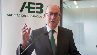 El presidente de la Asociaci&oacute;n Bancaria Espa&ntilde;ola, Jos&eacute; Mar&iacute;a Rold&aacute;n