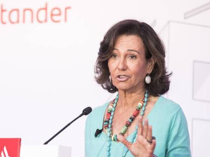 Ana Botín, presidenta de Banco Santander