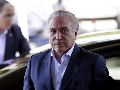 O vice-presidente, Michel Temer.