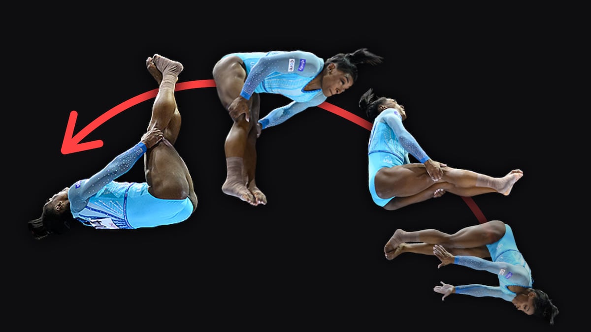 Así es el nuevo movimiento de Simone Biles: «Biles II»