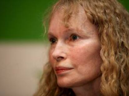 En la imagen, la actriz estadounidense Mia Farrow. EFE/Archivo