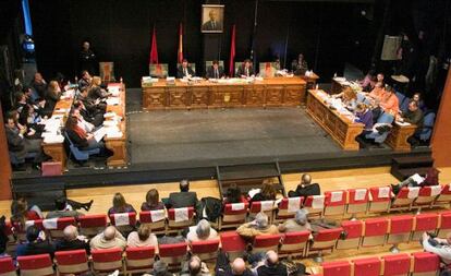 Pleno en el Ayuntamiento de Alcorcón.