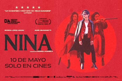 Cartel promocional de la película 'Nina', en ines el 10 de mayo.