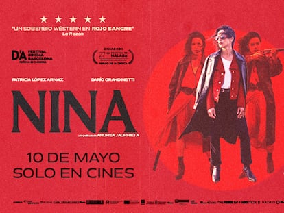 Cartel promocional de la película 'Nina', en ines el 10 de mayo.