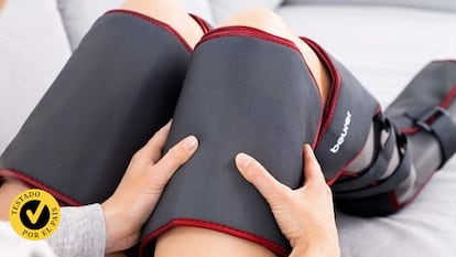 Artículo de EL PAÍS Escaparate sobre la mejor máquina de presoterapia para casa.