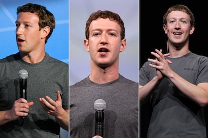 Mark Zuckerberg. Al igual que hizo Steve Jobs, el fundador de Facebook siempre viste de la misma forma. En su caso no se trata de jerséis de cuello alto, sino de camisetas o sudaderas de color gris. Explicó el motivo en una ocasión: quiere reservar su tiempo a la toma de decisiones realmente importantes y no perderlo en elecciones frívolas cada mañana. Puede que ahorre tiempo, pero su armario parece sacado de los Simpsons.