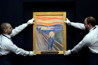 &#039;El grito&#039; de Munch, vendido por 90 millones de euros en Nueva York.