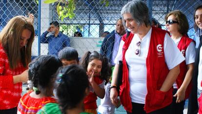 Cristina Aldama es coordinadora general de la AECID en El Salvador.