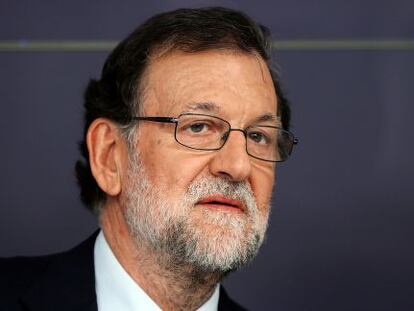 El presidente del Gobierno en funciones, Mariano Rajoy.