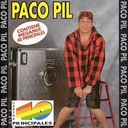 Portada de uno de los megamix de Paco Pil de su época de mayor fama en los noventa.