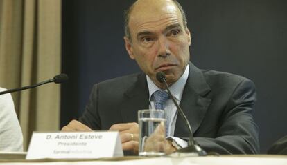 Antoni Esteve, presidente de Farmaindustria