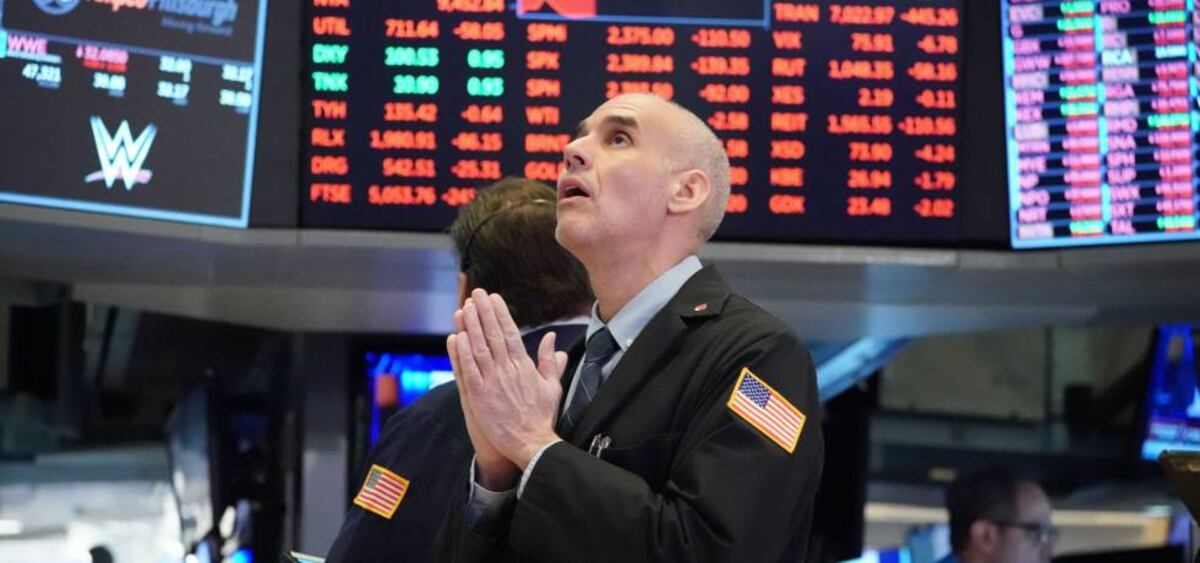 Coronavirus Las caídas se moderan en Wall Street tras un día de pánico ...