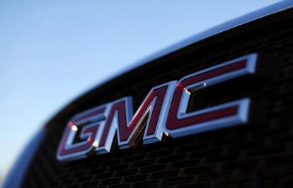 El logo de General Motors.