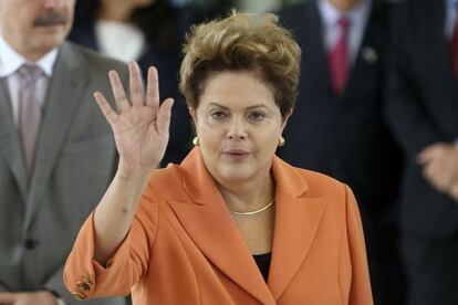 A presidenta Dilma Rousseff.