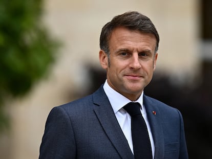 El presidente francés, Emmanuel Macron. REUTERS
