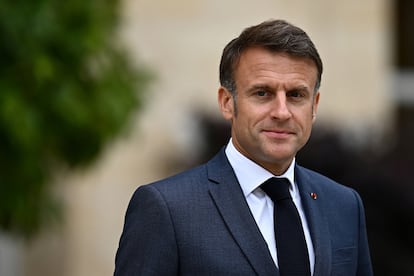 El presidente francés, Emmanuel Macron. REUTERS