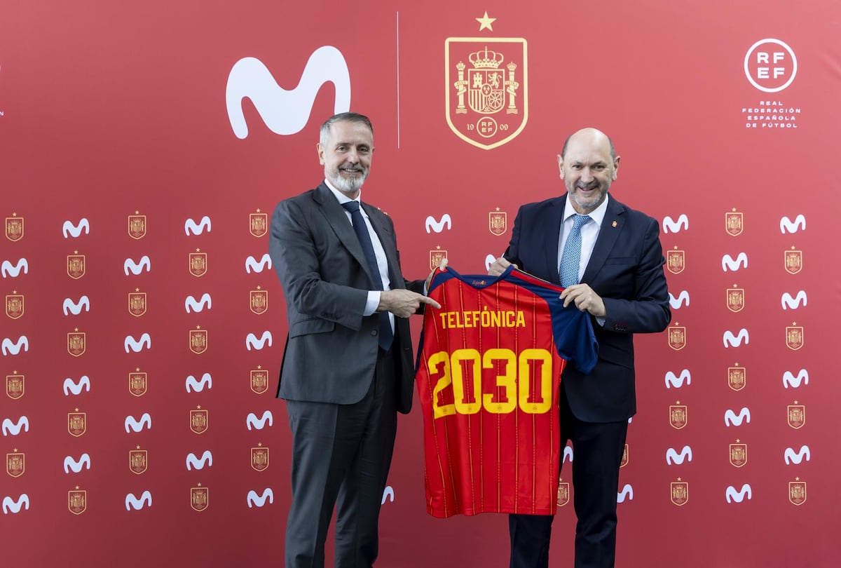 Telefónica patrocinará a la selección española de fútbol hasta 2030