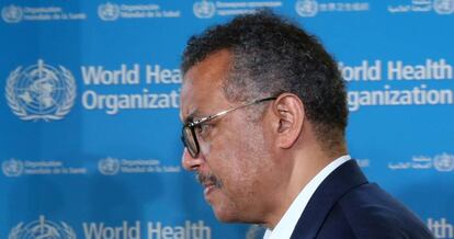 El director general de la Organización Mundial de la Salud (OMS), Tedros Adhanom Ghebreyesus.