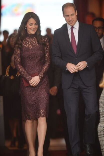 Kate Middleton y Guillermo de Inglaterra.