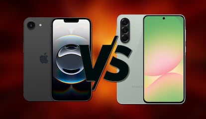 iPhone 16e frente al Samsung Galaxy A56
