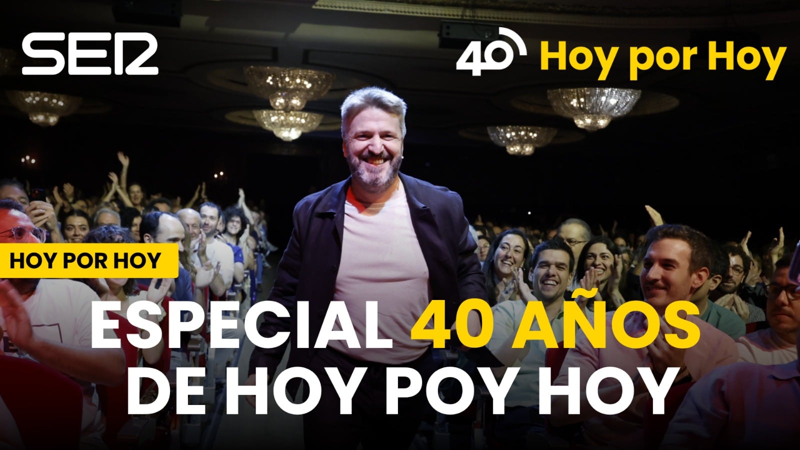 Especial 40 años de ‘Hoy por Hoy’, en directo, en EL PAÍS
