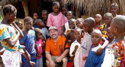 The missionary José Luis Garayoa has been in Sierra Leone for 10 years.