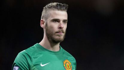 De Gea con el Manchester United.