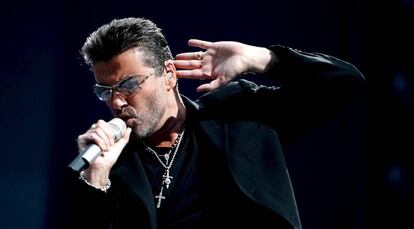 George Michael, en una actuación en 2007 en Ámsterdam.