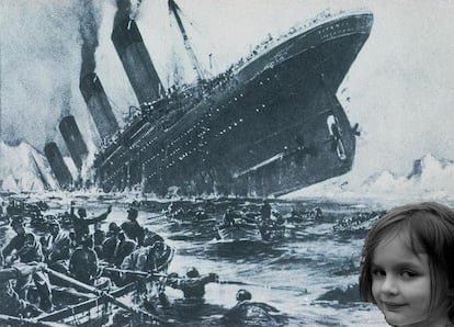 'Disaster Girl', frente al Titanic.