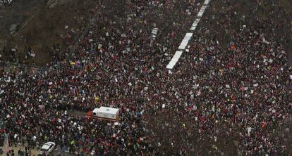 Marcha de las Mujeres en Washington.