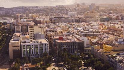 Vista de Las Palmas de Gran Canaria