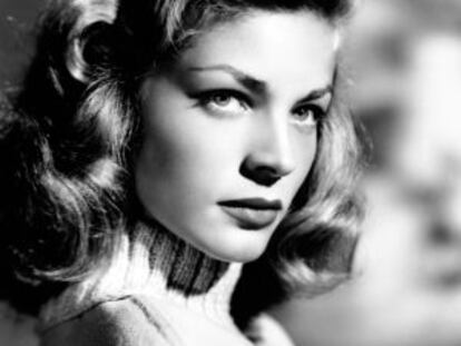 Lauren Bacall en una imagen de 1946.