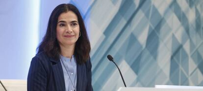 Laura Abasolo, directora general de finanzas, control y desarrollo corporativo para Telefónica.
