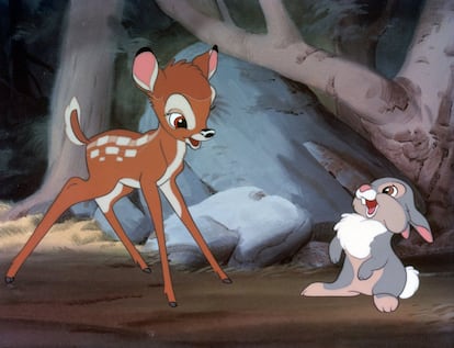 Una escena de 'Bambi'.