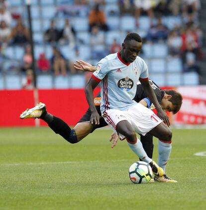 Pione Sisto, durant el partido ante el Alav&eacute;s.