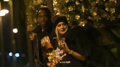 Kylie Jenner y Travis Scott, el pasado abril en Miami.