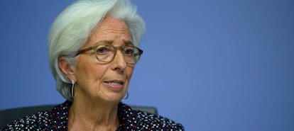 La presidenta del BCE, Christine Lagarde.