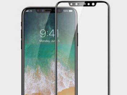 Vazamento de imagem de protetor de tela do novo iPhone 8 confirma a ausência de botões analógicos em sua superfície.