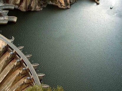 Embalse de Aldeadávila, en Salamanca.