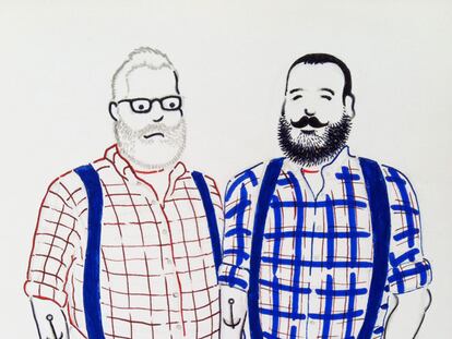 ¿Quién ha hecho la ilustración del perfil de Facebook de Costello Tagliapietra?