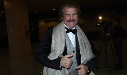 El humorista Edmundo Bigote Arrocet, el pasado jueves en Marbella.